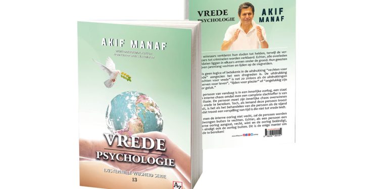 Nobel Barış Ödülü adayı dünyaca ünlü yazardan Hollandaca Barış Psikolojisi